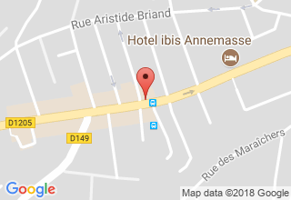 Plan de localisation de L'Atelier Fraicheur