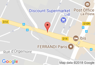 Plan de localisation de Le Caliente