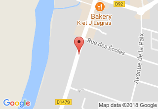 Plan de localisation de Le Tandem