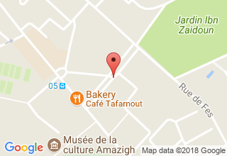 Plan de localisation de Testas Frederic
