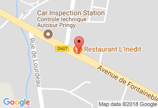 Plan de localisation de L'inedit