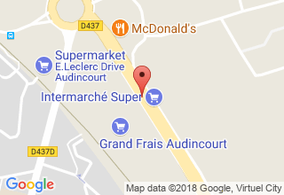 Plan de localisation de ALDI Marché