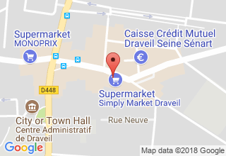 Plan de localisation de Atac