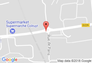 Plan de localisation de Colruyt