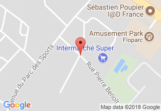 Plan de localisation de Intermarché (SA)