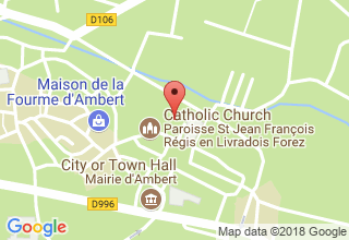 Plan de localisation de SPAR Supermarché
