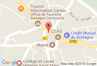 Plan de localisation de Blanchet Olivier