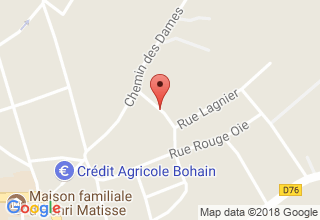 Plan de localisation de Talon Christophe