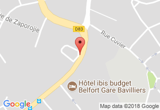 Plan de localisation de Bel'Flamme