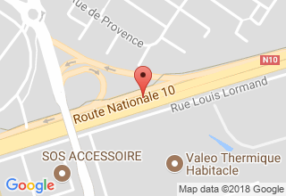 Plan de localisation de Cheminées Hachefa Marchand