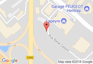 Plan de localisation de S.A.G Frères