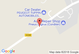 Plan de localisation de Chauf' O Services