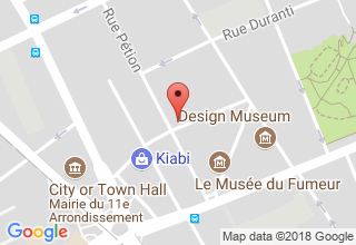 Plan de localisation de Auditorium Voltaire