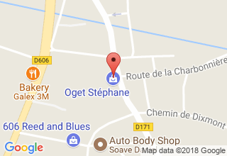 Plan de localisation de Oget Stéphane (SARL)