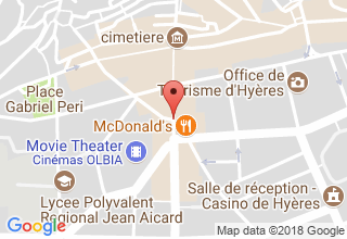 Plan de localisation de C.F.C.P Informatique