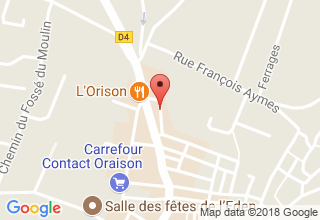 Plan de localisation de D.Marc Informatique