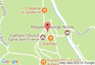 Plan de localisation de Poncin Multiservices