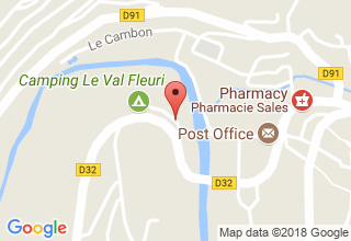 Plan de localisation de Chamayou Gilbert