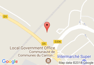 Plan de localisation de V.B. Services