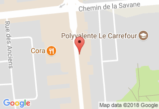 Plan de localisation de Brunelle Patrick