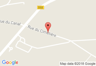 Plan de localisation de Millot Denis
