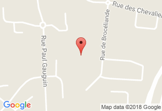 Plan de localisation de Texier Olivier