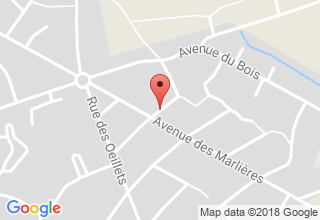 Plan de localisation de Belaid Frédéric