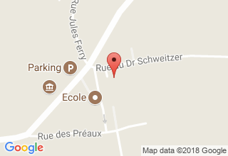 Plan de localisation de Aubert Franck