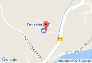 Plan de localisation de Forissier CSF