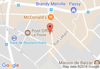 Plan de localisation de A Z Pressing