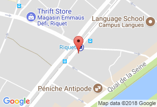 Plan de localisation de AJBM Alazard