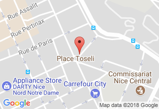 Plan de localisation de Alfa Pressing