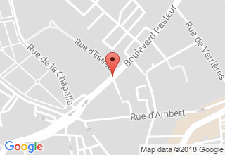 Plan de localisation de Aqualogia Pressing