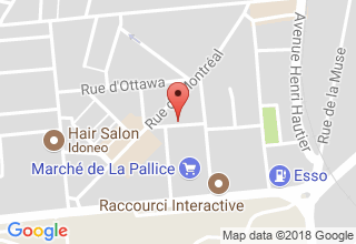 Plan de localisation de Aquanet