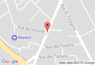 Plan de localisation de AS Pressing