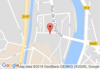 Plan de localisation de Au Pressing Saint Nicolas