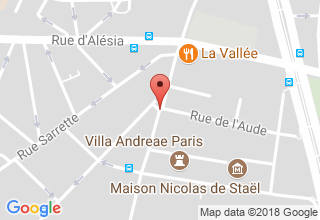 Plan de localisation de AVRL Pressing Services