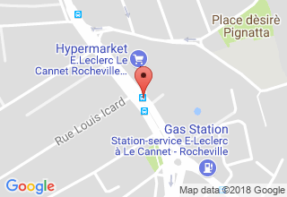 Plan de localisation de Azur Pressing