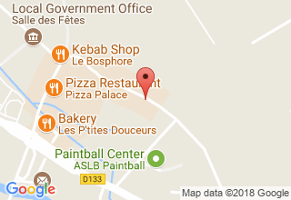 Plan de localisation de Beaumont Pressing