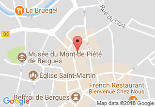 Plan de localisation de Bergues Pressing