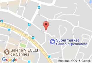 Plan de localisation de Beverly Pressing