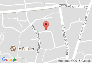 Plan de localisation de Bisson Florence