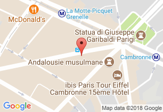 Plan de localisation de Bleu Lavande 15