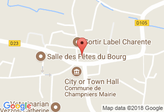 Plan de localisation de Blue Pressing (SARL)