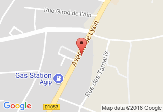 Plan de localisation de Bress' Pressing