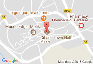 Plan de localisation de Calas Pressing
