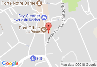 Plan de localisation de Clean France