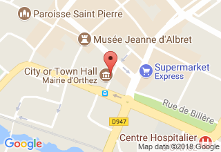 Plan de localisation de DABAN