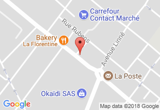 Plan de localisation de Fourmies Pressing