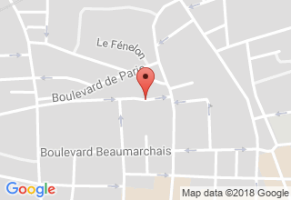 Plan de localisation de Pressing Portois